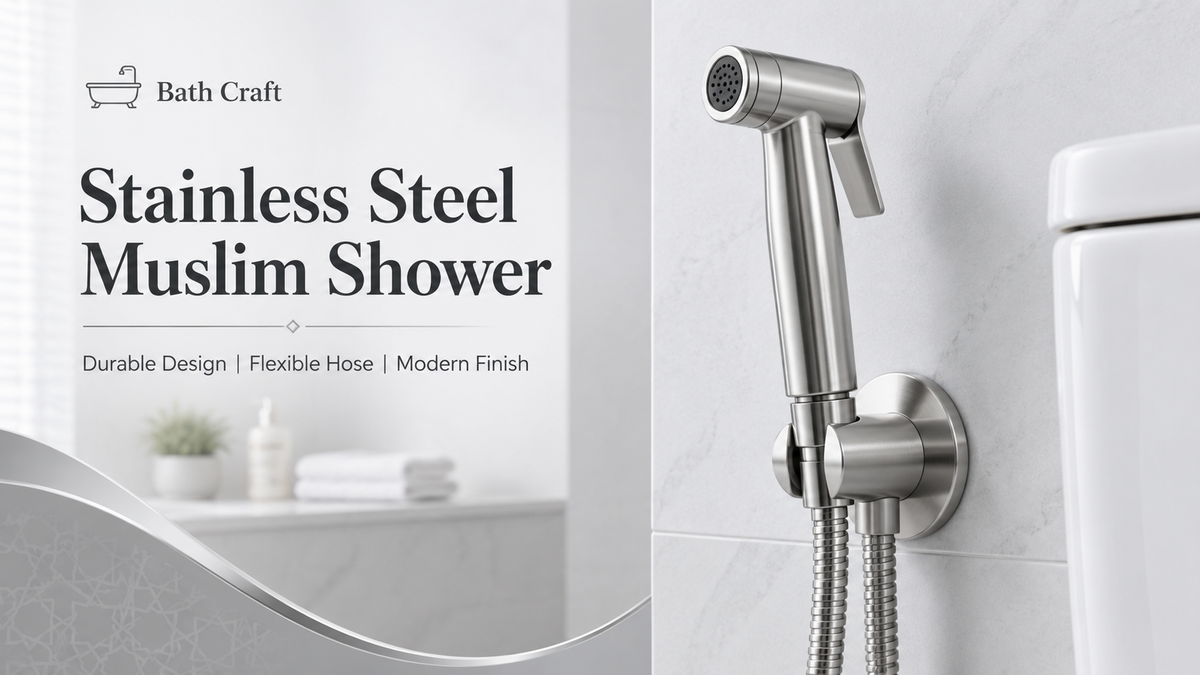 Stainless Steel Muslim Shower: A Durable and Modern Choice for Your Bathroom